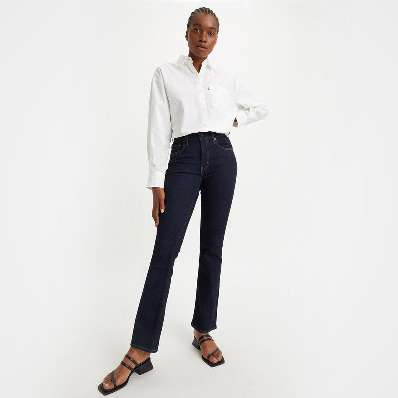 Levi's 725 High Rise Bootcut Eternal Indigo Dark image number 2
